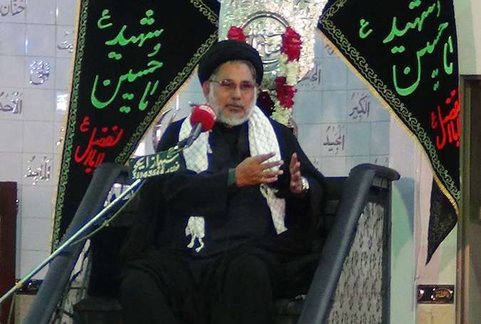علامہ حسن ظفر: ایران نے اپنی استقامت سے شیطان بزرگ کو گھٹنے ٹیکنے پر مجبور کر دیا