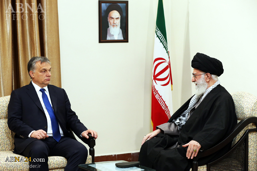 Photos: Ayatollah Khamenei Receives Hungarian PM