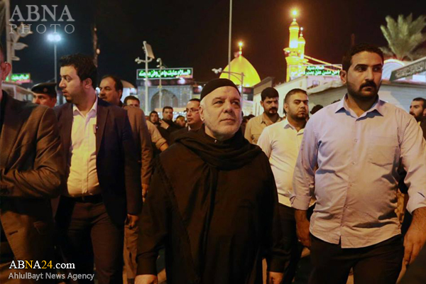 Photos: Iraqi PM among Karbala Pilgrims
