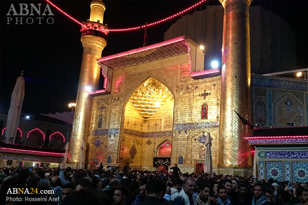 تقرير مصور / حرم أمير المؤمنين (ع) في النجف الأشرف يزدحم بزوار أربعينية الامام الحسين(ع)