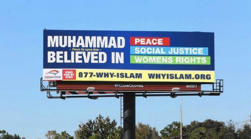 Islamic Billboard campaign in Orlando aims to remove misconceptions about Islam