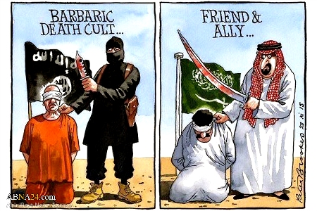 کارٹون/ آل سعود = داعش