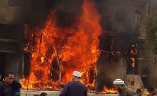 16 قتيلا بهجوم بزجاجات حارقة على ملهى ليلي في القاهرة + (صور)