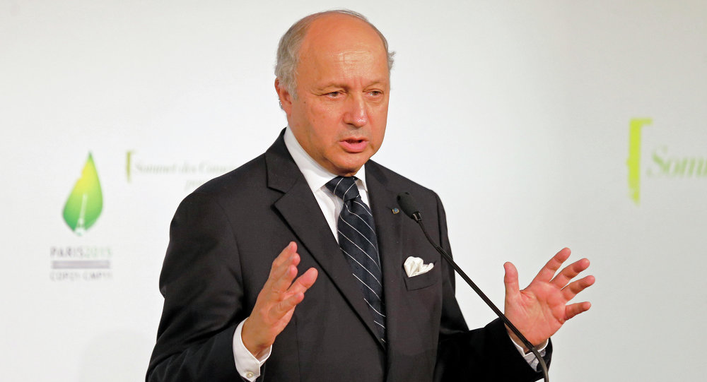 French Foreign Minister Says Assad Departure Not Necessary
