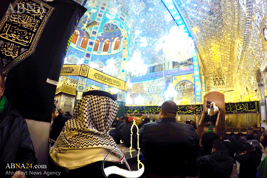 مراسم عزاء أربعينية الامام الحسين (ع) في حرم السيدة "زينب" (ع)+صور