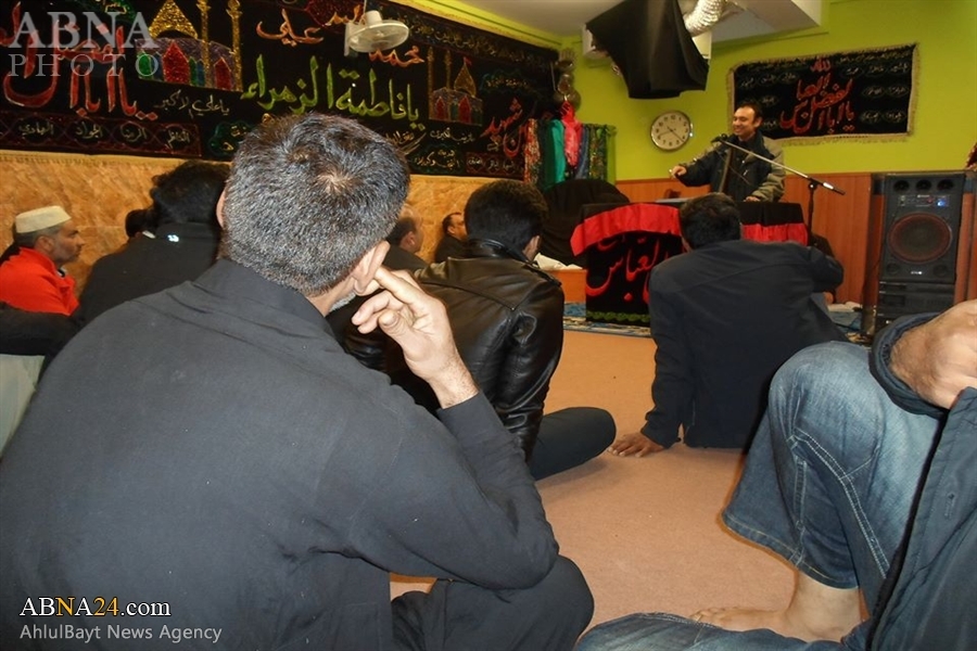 Ceremonia de Arbaín de Imam Hussain (P) en Barcelona, Catalunya.