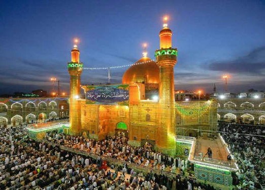 النجف الاشرف تحتضن زيارة وفاة الرسول (ص) بحضور مليوني