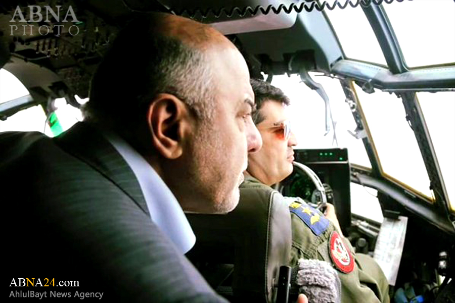 حیدر العبادی نے شمالی عراق میں ترک فوج کے ٹھکانوں کا معائنہ کیا