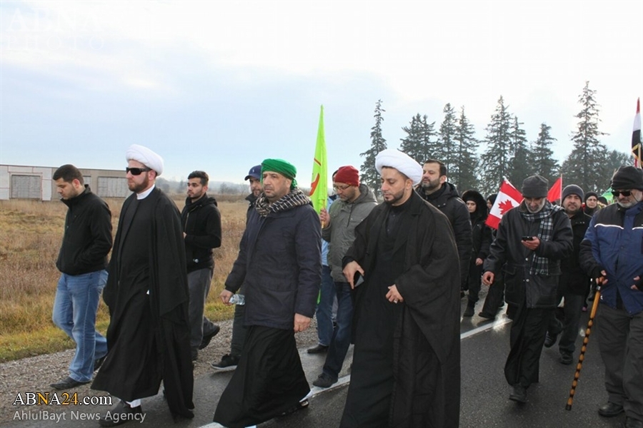 “Decenas de Shiítas Canadienses Realizaron Procesiones del ‘Arbain  Hussaini en Ontario” 