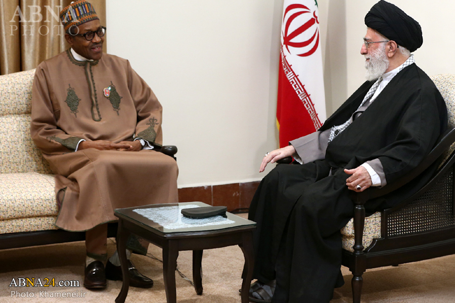 Pertemuan Rahbar dengan Presiden Nigeria