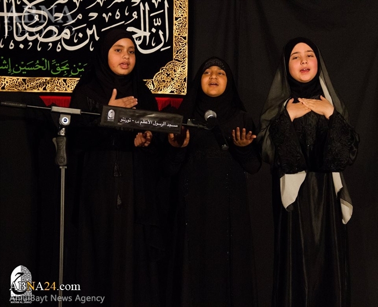 “Decenas de Shiítas Canadienses Realizaron Procesiones del ‘Arbain  Hussaini en la Ciudad de Toronto”   