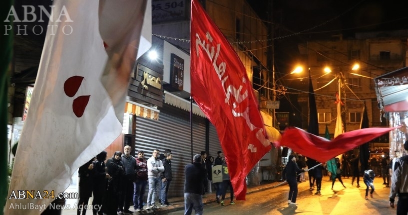 “Cientos  de Shiítas Libaneses   Realizaron Procesiones del ‘Arbain  Hussaini en la ciudad de Nabatieh”   