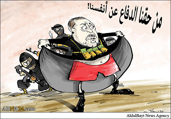 کاریکاتیر/ "من حقه أن يدافع عن "داعش""