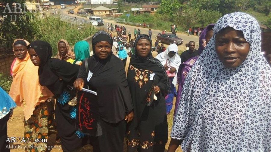 Procesión de Arbaín en Sierra Leona, África Occidental