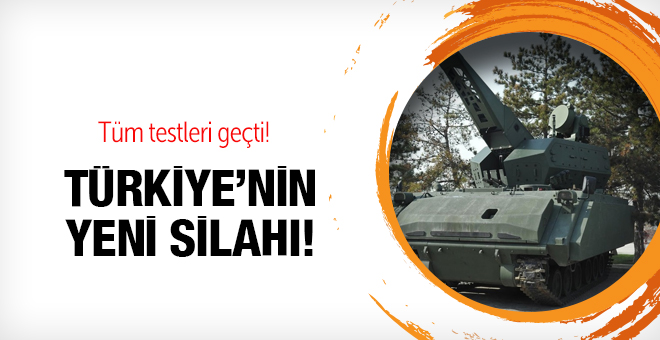 İşte Türkiye'nin yeni silahı! Tüm testleri geçti
