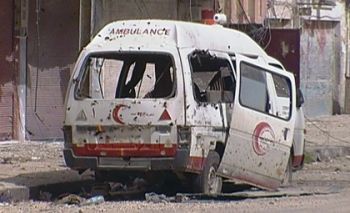  "Syrian Arab Red Crescent" denounces terrorists’ use of its ambulances plates