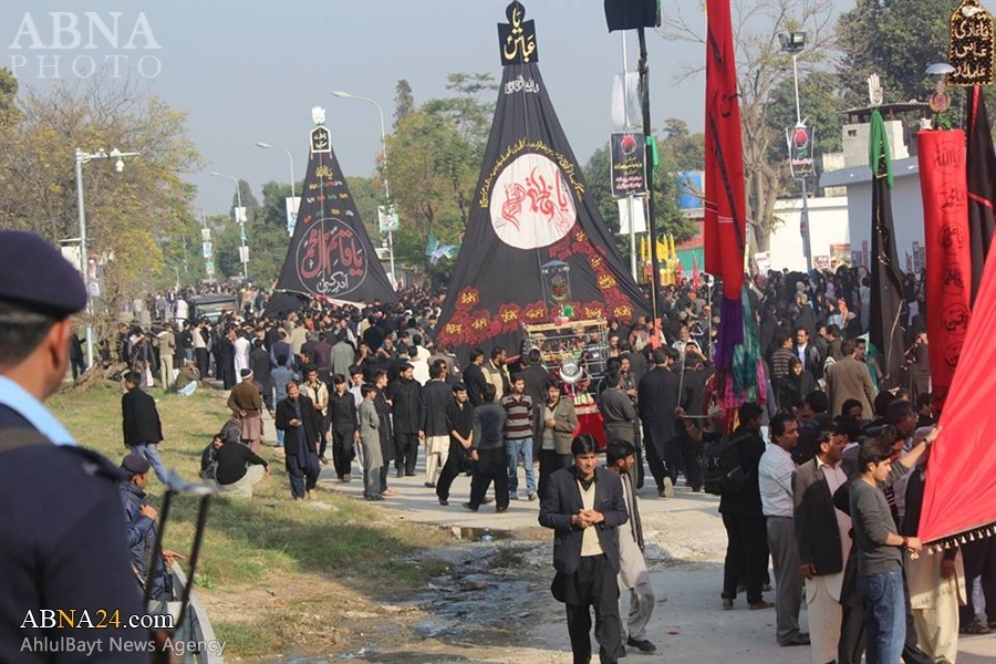 Procesión de Arbaín en Islamabad, Paquistán