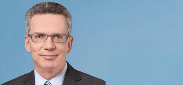 De Maiziere hat rechtliche Bedenken
