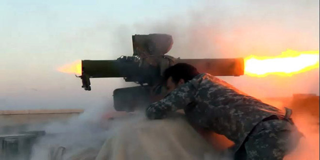 Syrian army kills more than 100 terrorists in Hama, establishes control on Marj al-Sultan