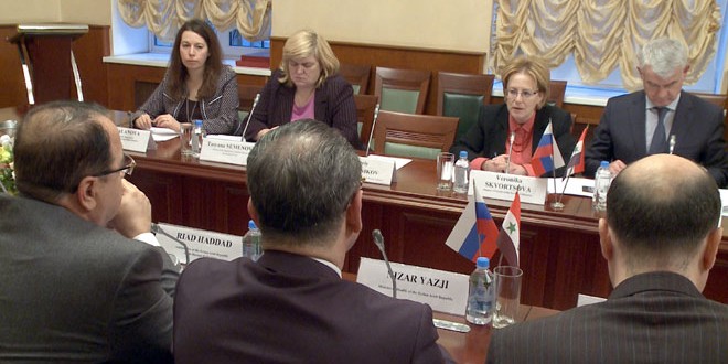 Russian Health Ministry affirms readiness to provide all help to Syria