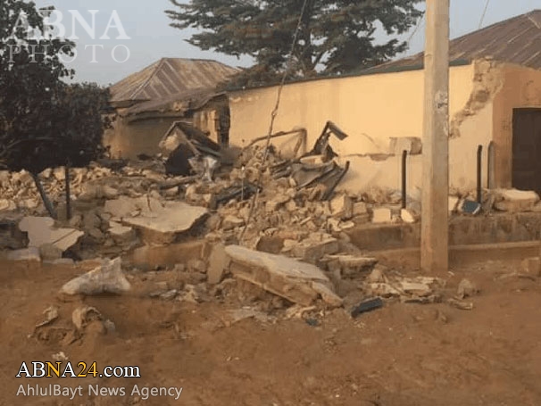 New Photos: Nigerian Army Completely Destroyed Sheikh Zakzaky's Resident 