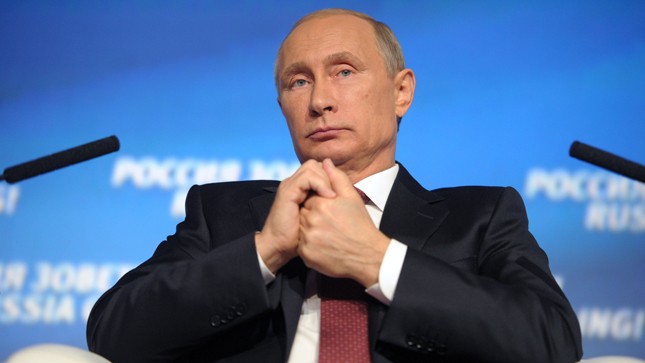  Russian President says will not agree to outside force deciding who rules Syria