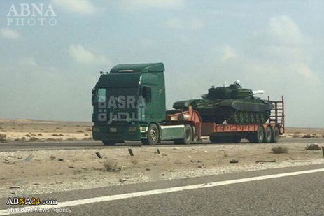 Kereta kebal Russia dikirim ke Iraq