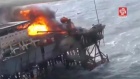 Feuer in einer Ölplattform: Iran äußertBereitschaftfürHilfe an Aserbaidschan
