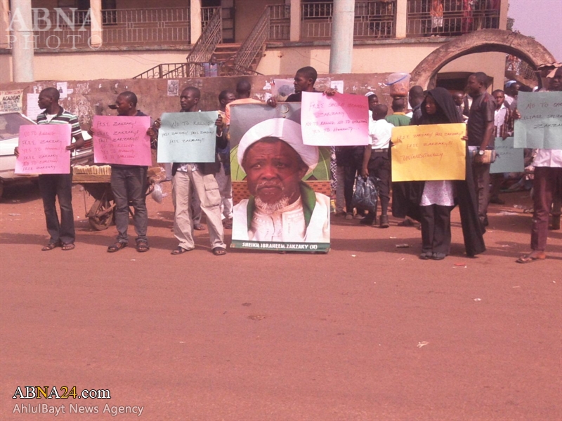Academic Forum organized a Free Sheikh Zakzaky protest in Kogi, Nigeria / Photos