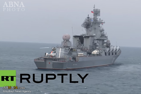 Kapal perang terbesar Russia belayar di perairan Syria