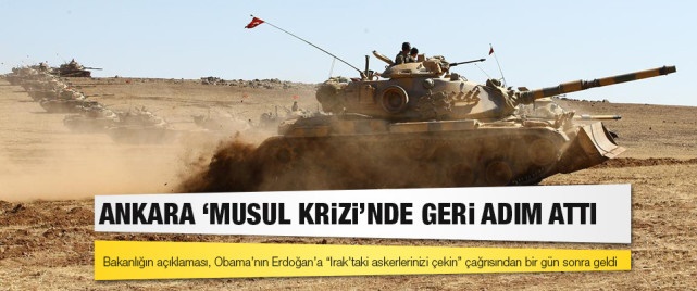 Ankara, ‘Musul krizi’nde geri adım attı!