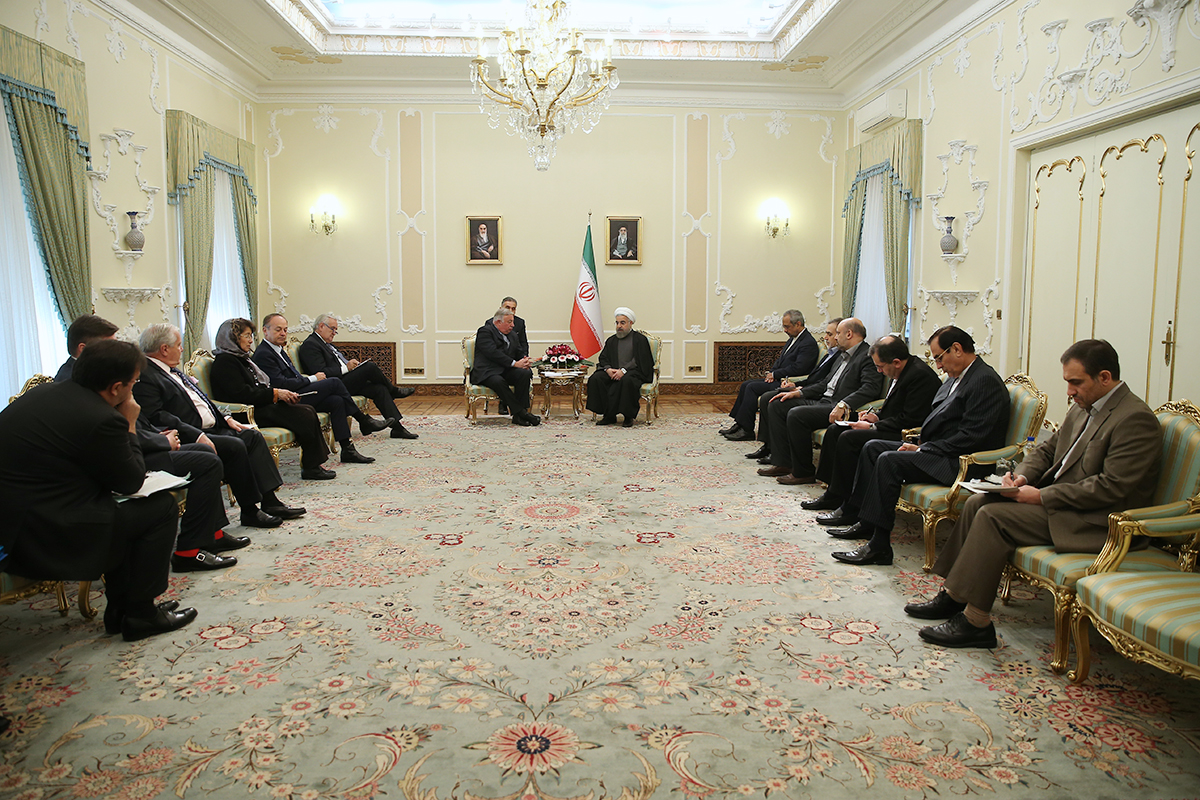 President Rouhani: Identifying terrorist supporters not difficult