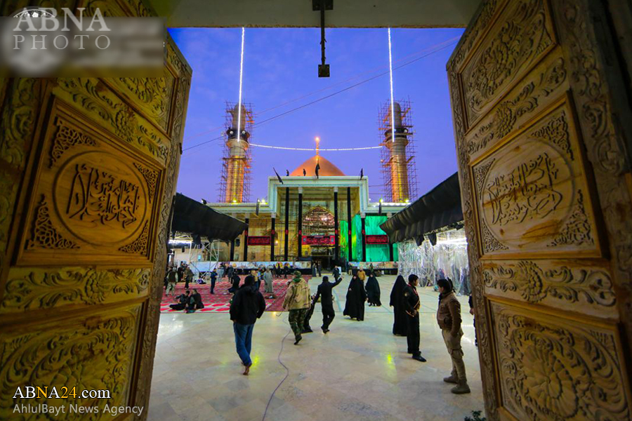 تقرير مصور/ سامراء في ذكرى استشهاد الإمام الحسن العسكري (ع)