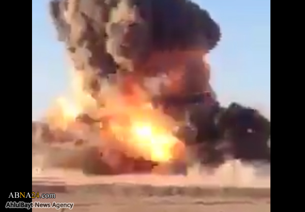 فيديو/ القوات العراقية تفجر عربة مفخخة قبل وصولها للهدف جنوبي الرمادي