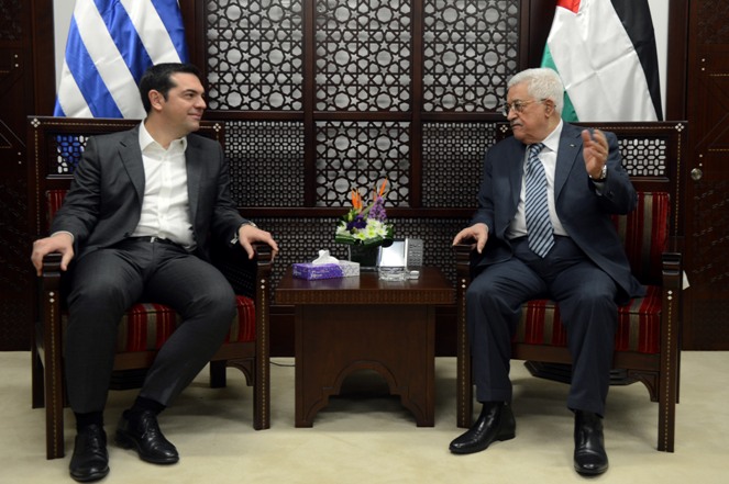 اليونان تعترف رسمياً بدولة فلسطين