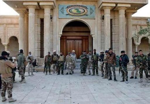 Les forces irakiennes au centre de Ramadi 