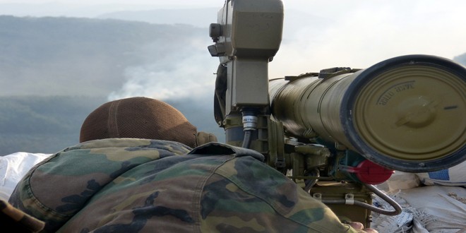 Destruction de véhicules et de caches des réseaux terroristes à Alep