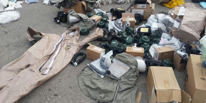 Syrian army seizes chemical equipments from ISIS terrorists