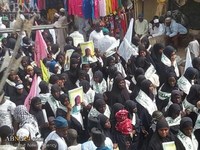 Fotostrecke: Demonstration in Nigeria zur Freilassung von Scheich Zakzaky