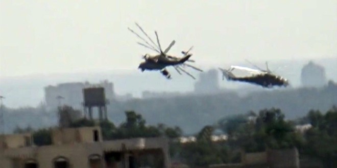 Destruction à Ghouta est d’un tunnel, de 200 mètres de longueur, des terroristes de l’Armée de l’Islam