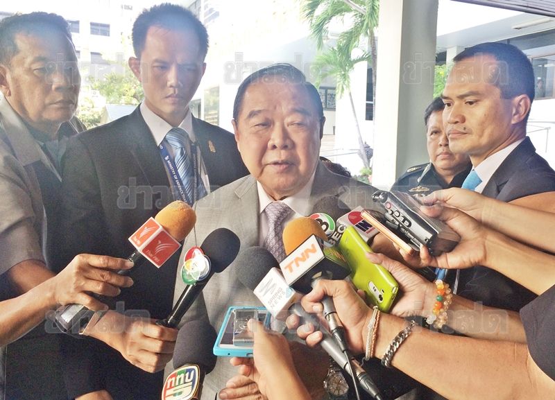 ဆႏၵျပမႈေၾကာင့္ ႏွစ္ႏုိင္ငံ ဆက္ဆံေရး ထိခုိက္မည္မဟုတ္ဟု ထုိင္းဒု၀န္ႀကီးခ်ဳပ္ေျပာ