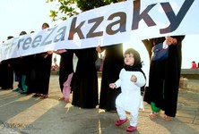 Fotostrecke: Versammlung in Indien zur Freilassung von Scheich Zakzaky
