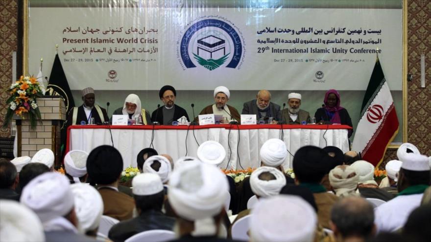 Conférence internationale de l'unité islamique à Téhéran par l'émission d'un communiqué de presse 