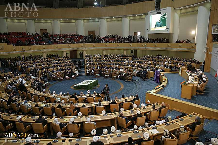 بيان مؤتمر الوحدة الإسلامية يؤكد ضرورة المقاومة الشاملة والتعاون بين البلدان الاسلامية