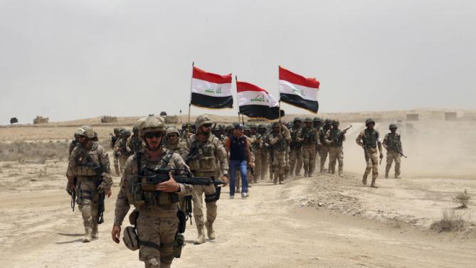 Irak ordusu Felluce yolunda