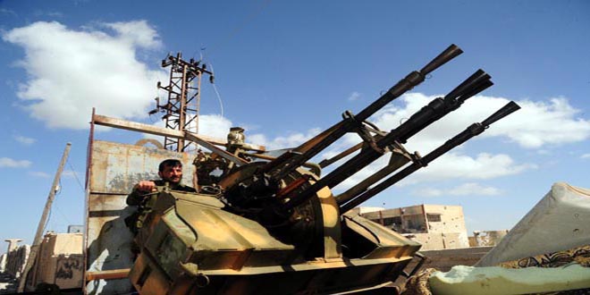 Liquidation de 11 terroristes dans la ville de Cheikh Meskine dans la banlieue nord de Daraa