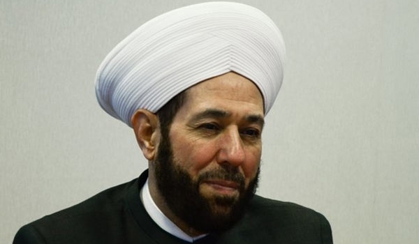 Syrian Grand Mufti Hails Iran's Support for Muslim World