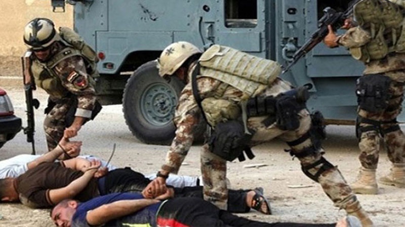 عراقی فوج کے ہاتھوں داعش کے دہشت گردوں کی گرفتاریاں