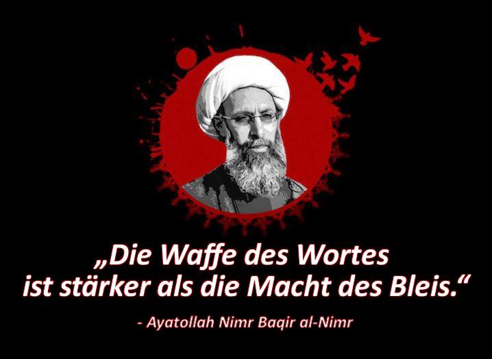 Die Waffe des Wortes ist stärker als die Macht des Bleis