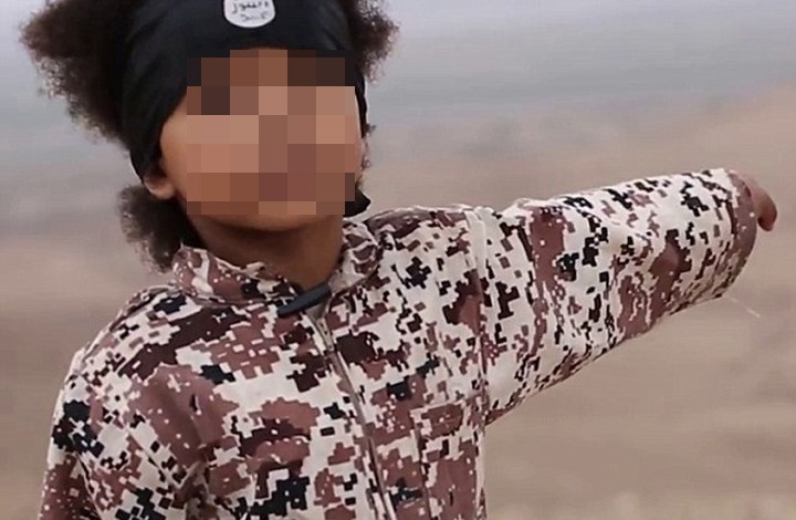 "الجهادي جون الجديد" عمره خمسة أعوام فقط